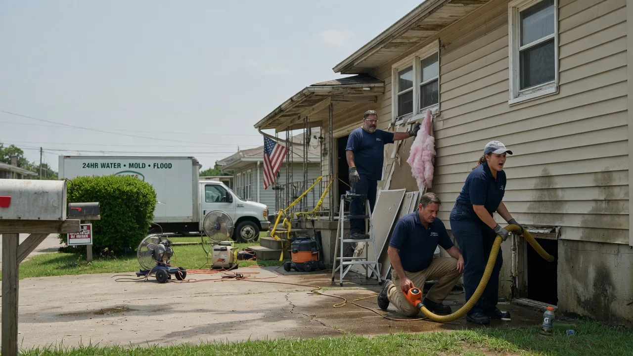 Water Damage Repair in Shubert, NE near me